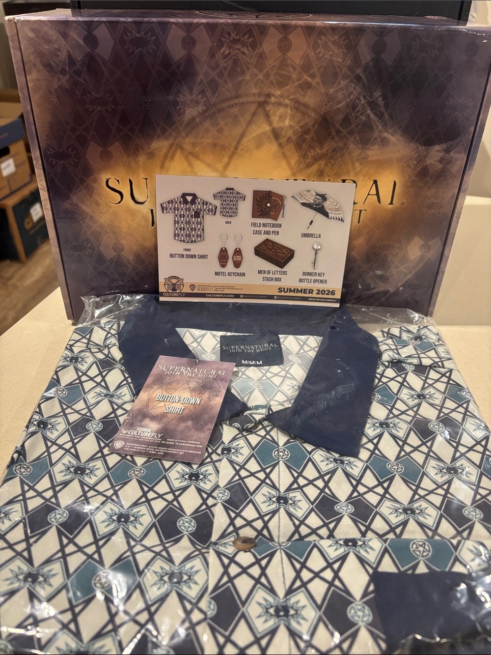 Supernatural Button-Down Shirt